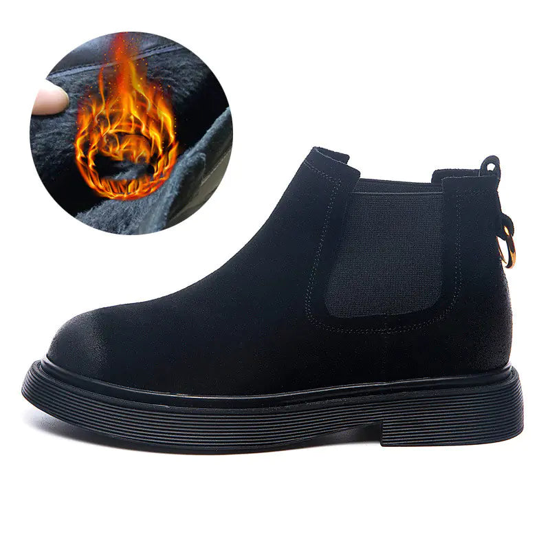 Women's Martin Boots 2020, Leather Chunky Ankle Boots