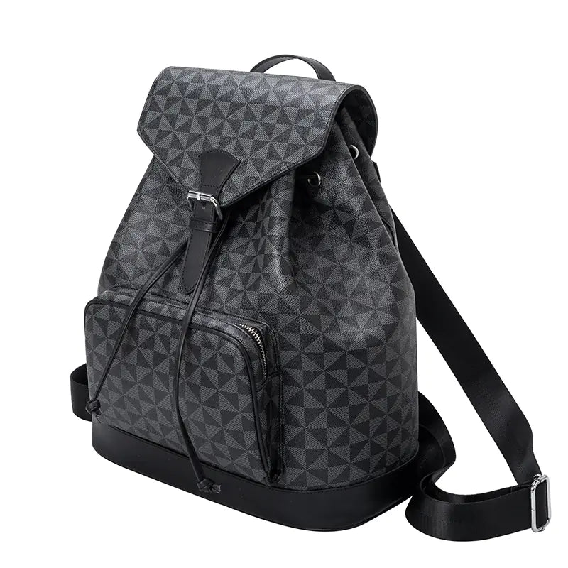 Leather Anti-Theft Large Backpack for Women