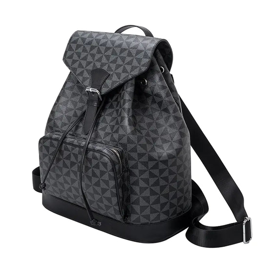 Leather Anti-Theft Large Backpack for Women